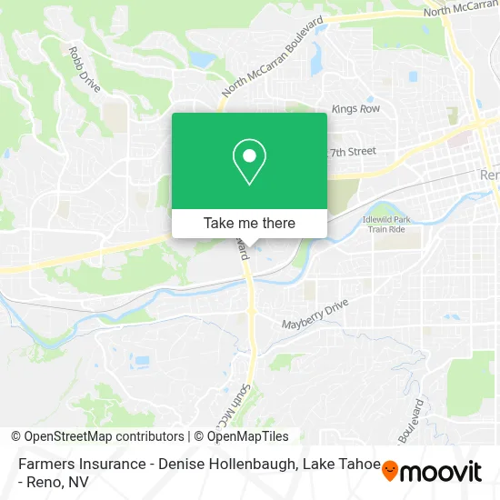 Farmers Insurance - Denise Hollenbaugh map