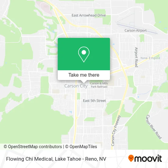 Flowing Chi Medical map