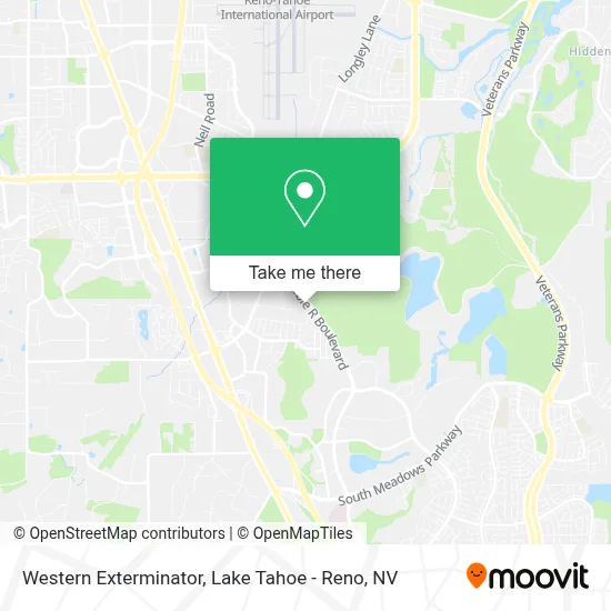 Western Exterminator map