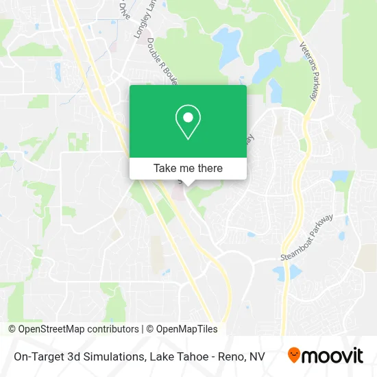 On-Target 3d Simulations map