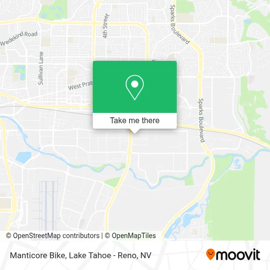 Manticore Bike map