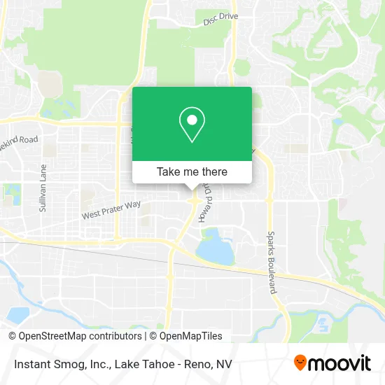 Instant Smog, Inc. map