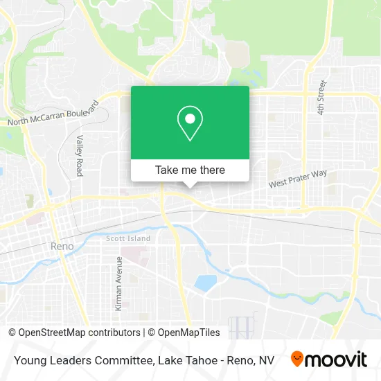 Young Leaders Committee map