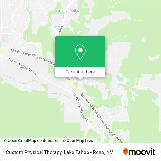 Custom Physical Therapy map