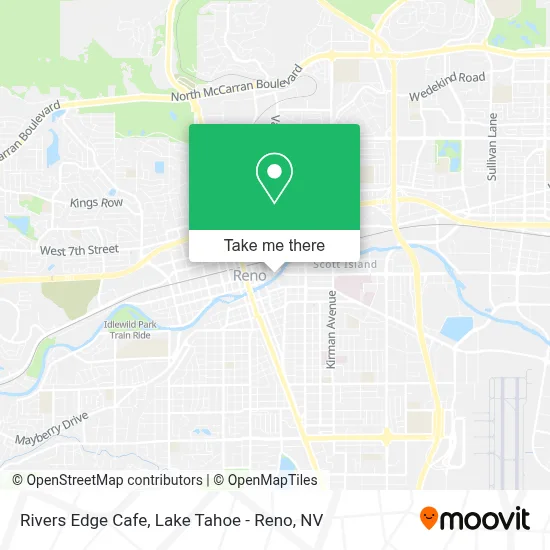 Rivers Edge Cafe map