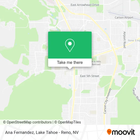 Ana Fernandez map