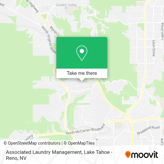 Associated Laundry Management map