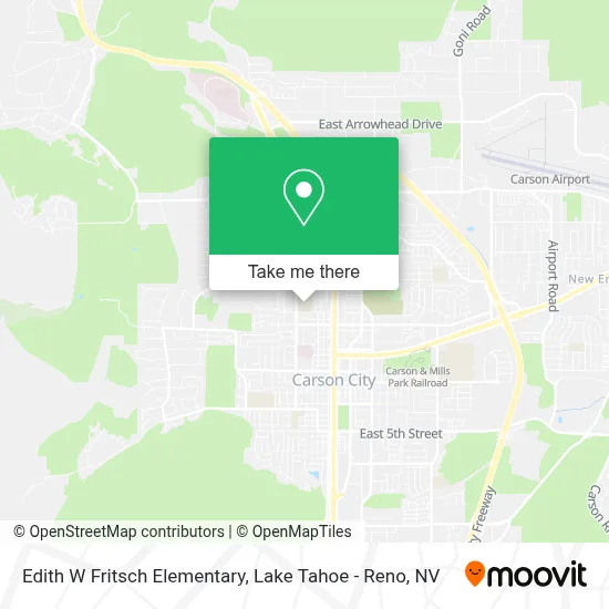 Edith W Fritsch Elementary map