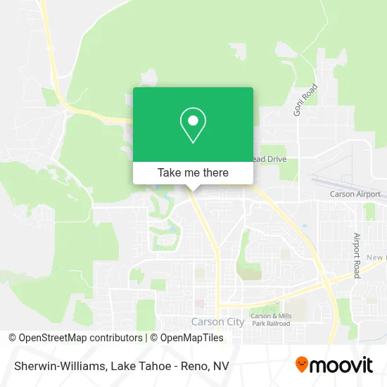 Sherwin-Williams map