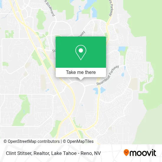 Clint Stitser, Realtor map