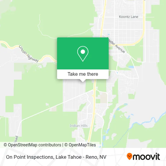 On Point Inspections map