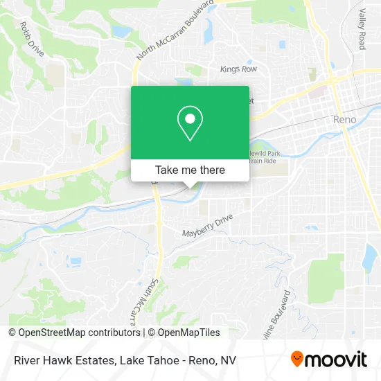 River Hawk Estates map