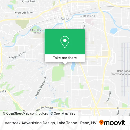 Ventrcek Advertising Design map