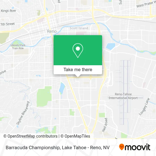 Barracuda Championship map
