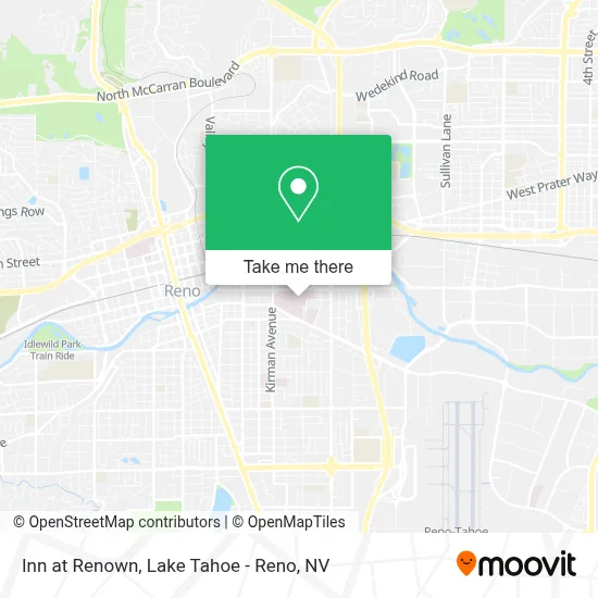 Inn at Renown map