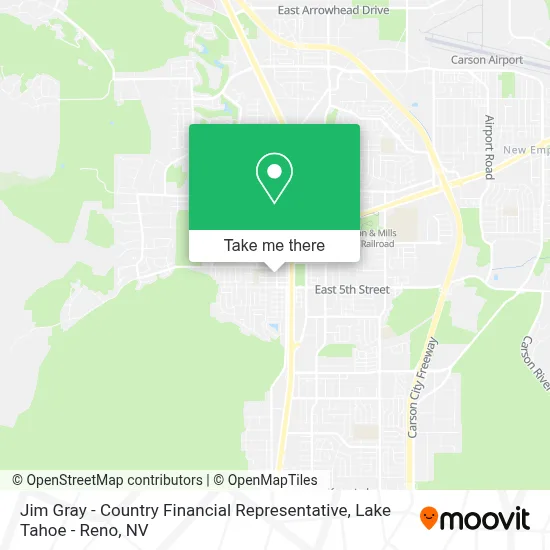 Jim Gray - Country Financial Representative map