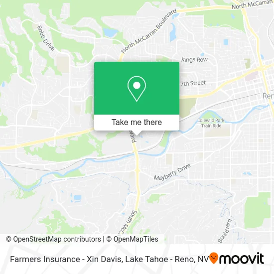 Farmers Insurance - Xin Davis map