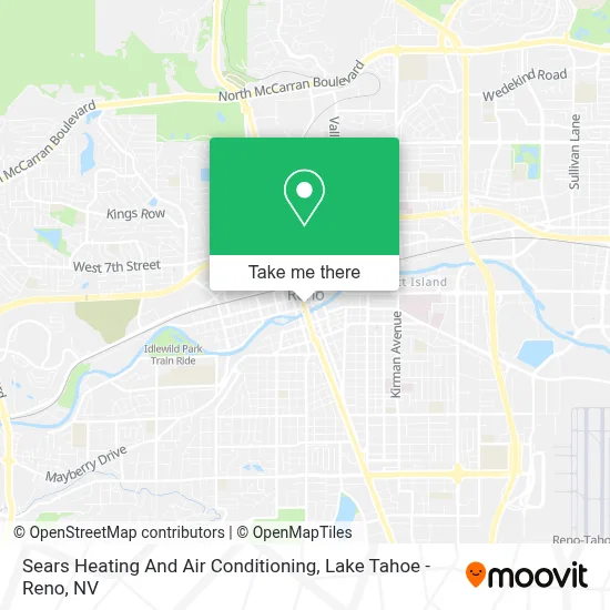 Sears Heating And Air Conditioning map