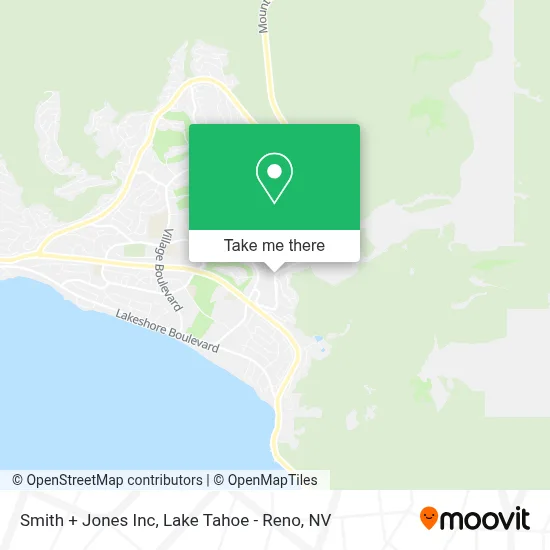 Smith + Jones Inc map
