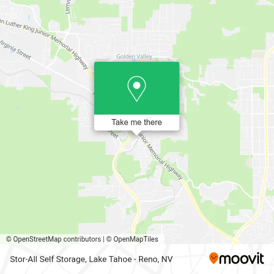 Stor-All Self Storage map