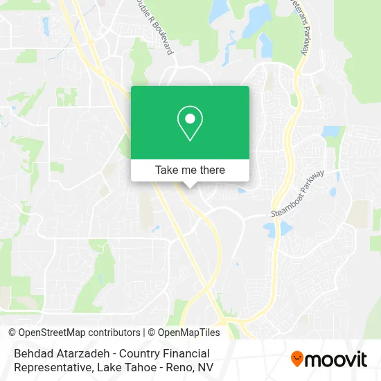 Behdad Atarzadeh - Country Financial Representative map