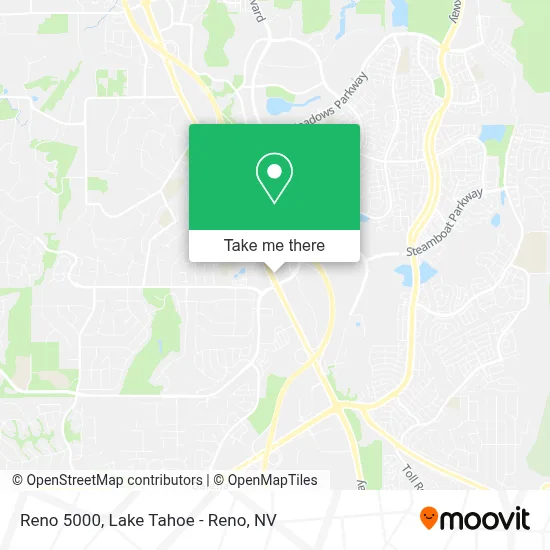 Reno 5000 map