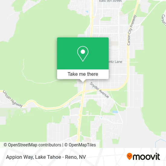 Appion Way map
