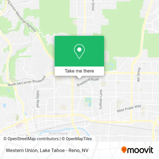 Western Union map