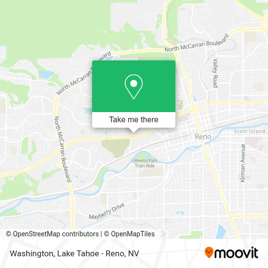 Washington map
