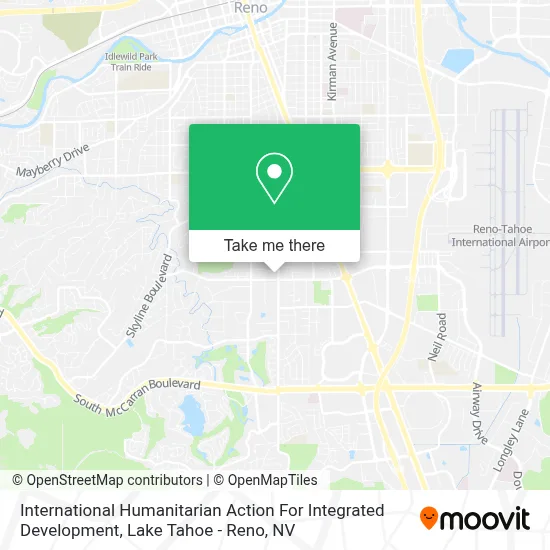 International Humanitarian Action For Integrated Development map