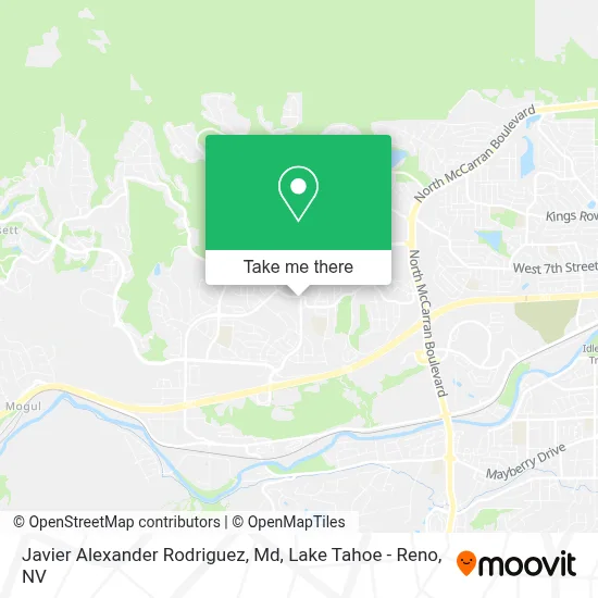 Javier Alexander Rodriguez, Md map