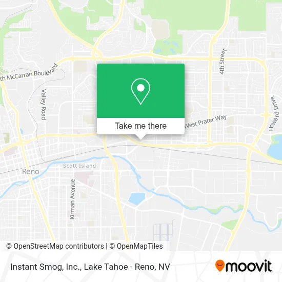 Instant Smog, Inc. map