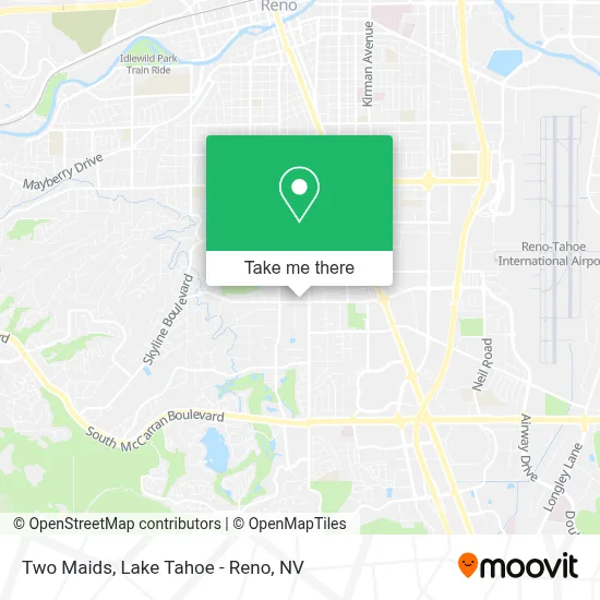 Two Maids map