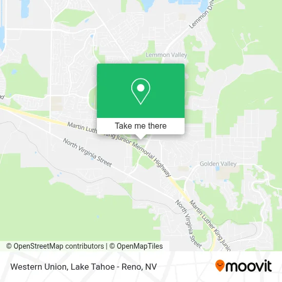 Western Union map