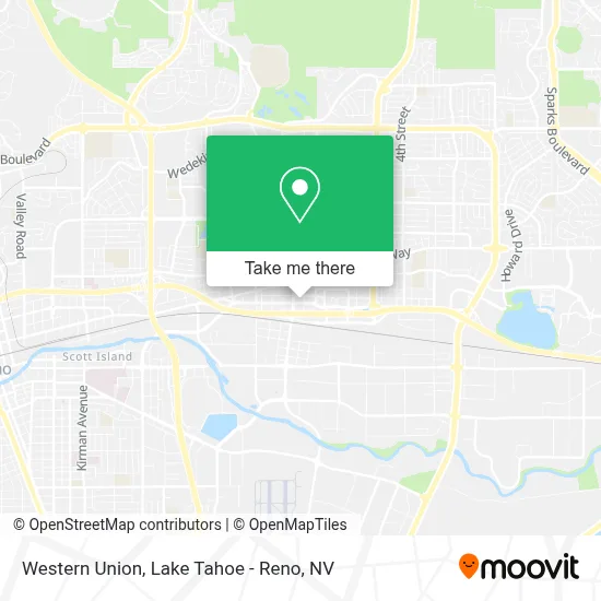 Western Union map