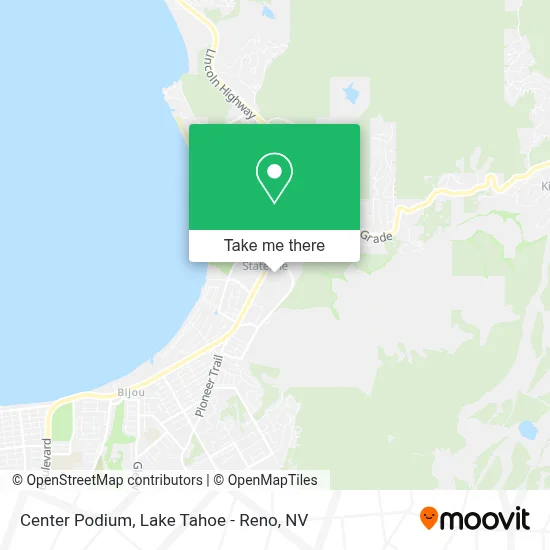 Center Podium map