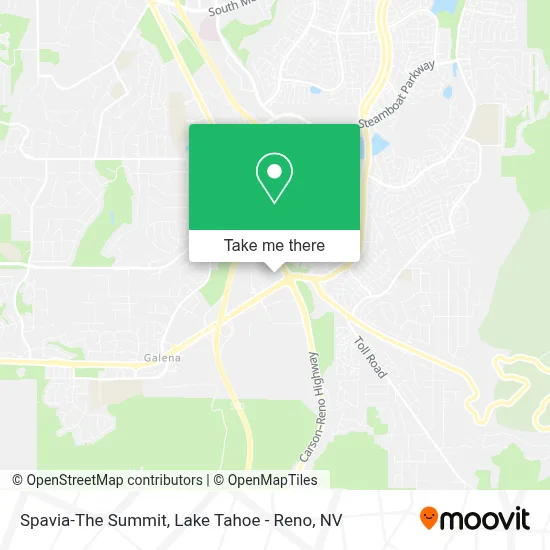 Spavia-The Summit map