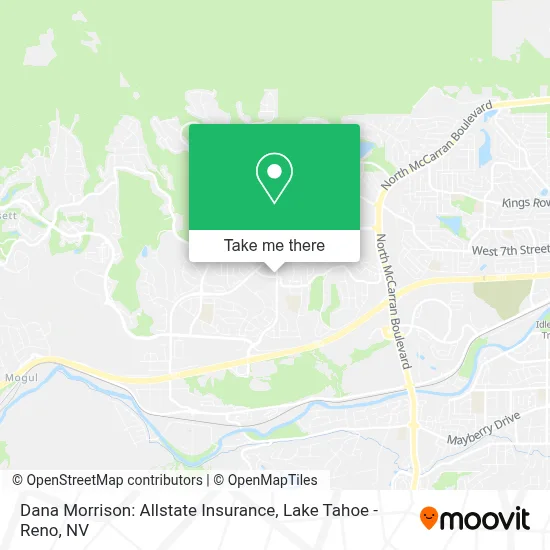 Dana Morrison: Allstate Insurance map