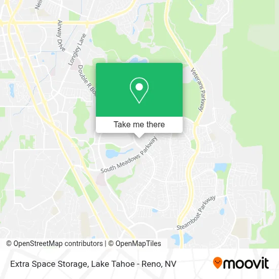 Extra Space Storage map