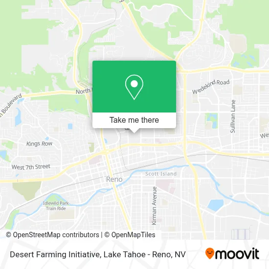 Desert Farming Initiative map