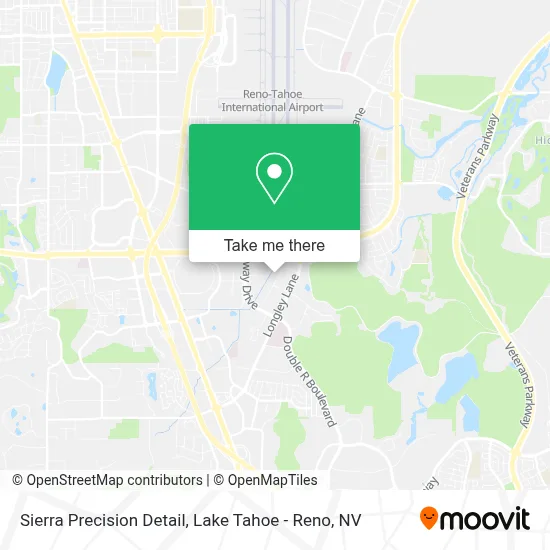 Sierra Precision Detail map