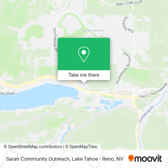 Sarah Community Outreach map