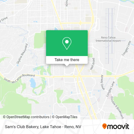 Sam's Club Bakery map