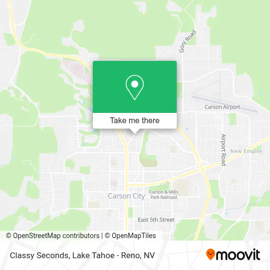 Classy Seconds map