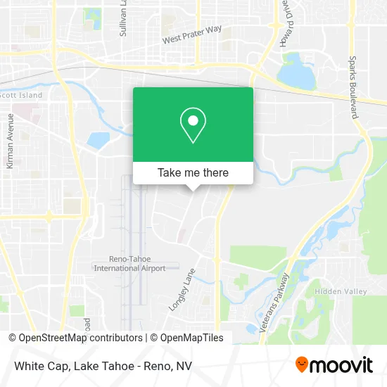 White Cap map