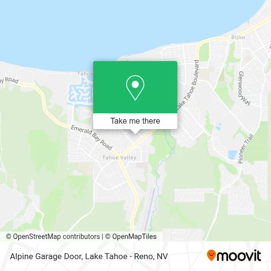Alpine Garage Door map