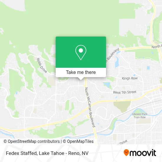 Fedex Staffed map