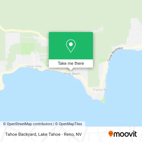 Tahoe Backyard map