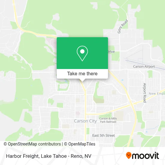 Harbor Freight map