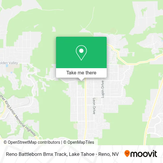 Reno Battleborn Bmx Track map